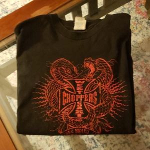 West Coat Choppers T shirt Large